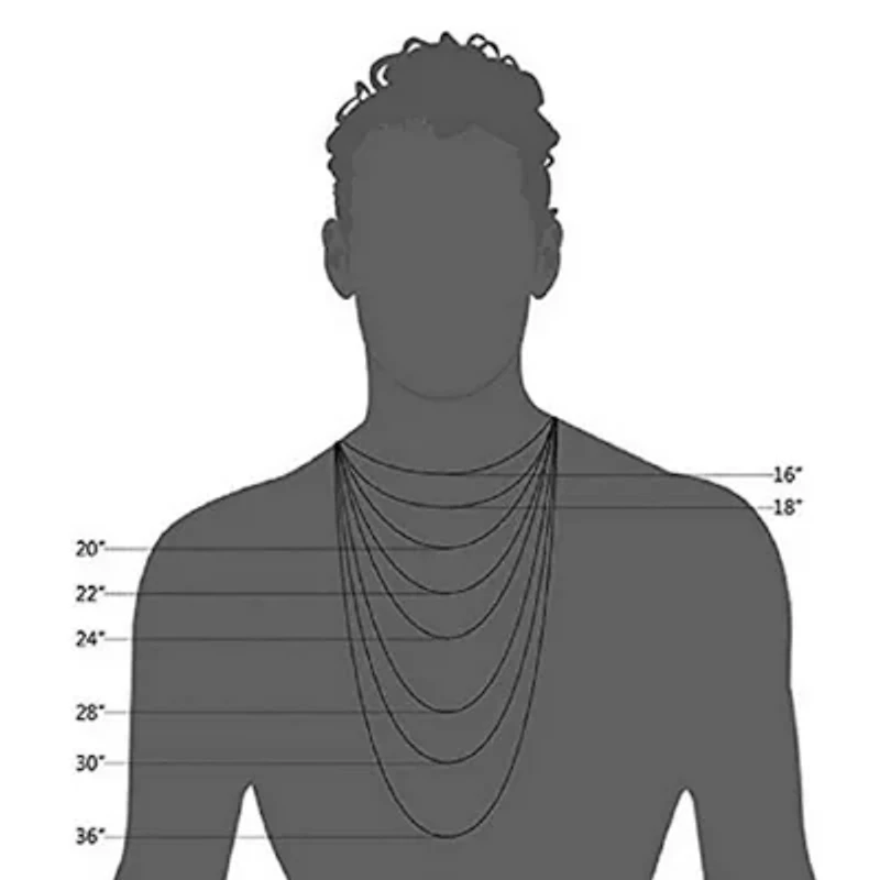 Mens Stainless Steel 24 Inch Link Chain Necklace