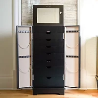 Hives And Honey Port Lockable Jewelry Armoire