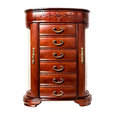 Hives And Honey Patricia Mahogany Jewelry Box