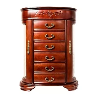 Hives And Honey Patricia Mahogany Jewelry Box