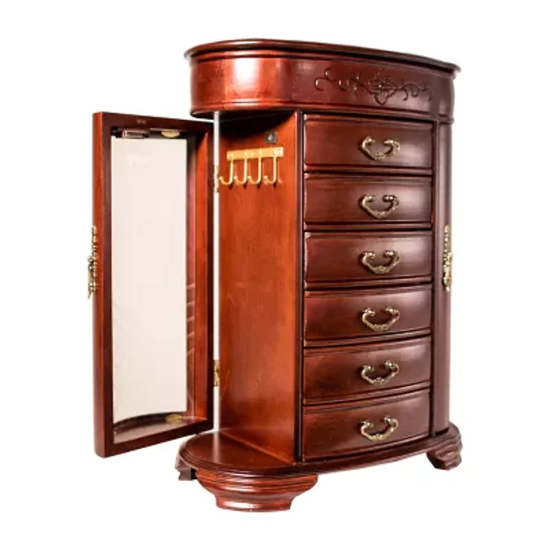 Hives And Honey Patricia Mahogany Jewelry Box