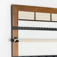 Hives And Honey Walnut Jewelry Organizer