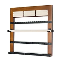 Hives And Honey Walnut Jewelry Organizer