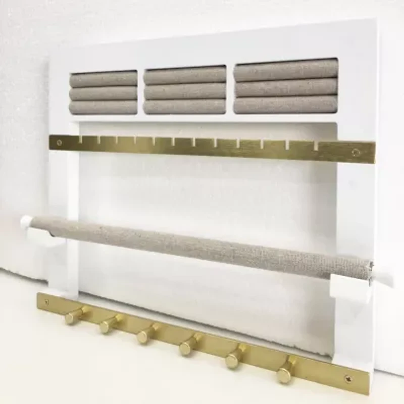 Hives And Honey White Jewelry Organizer