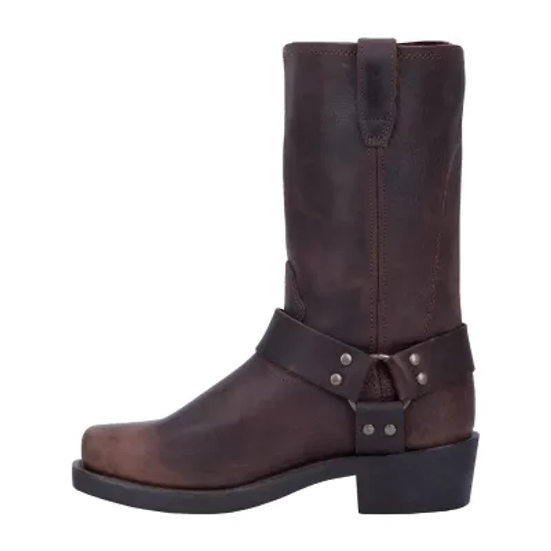 Dan Post Mens Dean Block Heel Motorcycle Boots