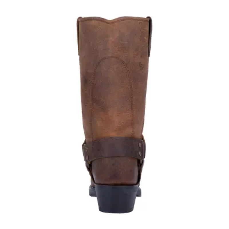 Dan Post Mens Dean Block Heel Motorcycle Boots