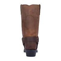 Dan Post Mens Dean Block Heel Motorcycle Boots