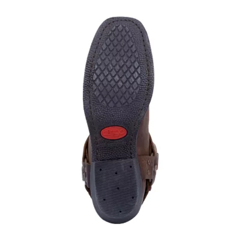 Dan Post Mens Dean Block Heel Motorcycle Boots