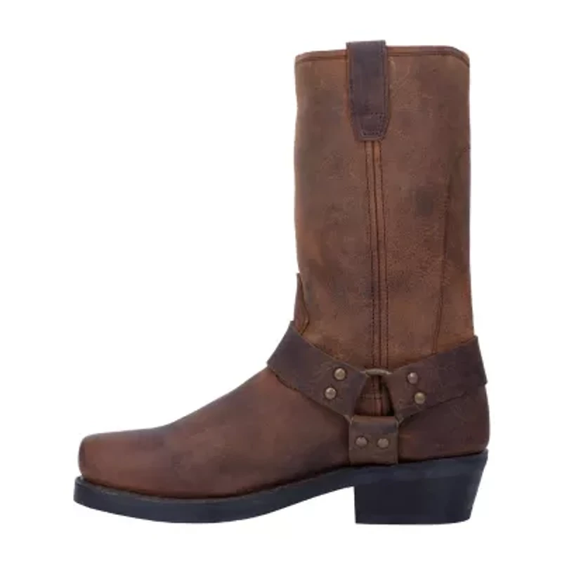 Dan Post Mens Dean Block Heel Motorcycle Boots