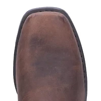 Dingo Mens Block Heel Motorcycle Boots Rev Up