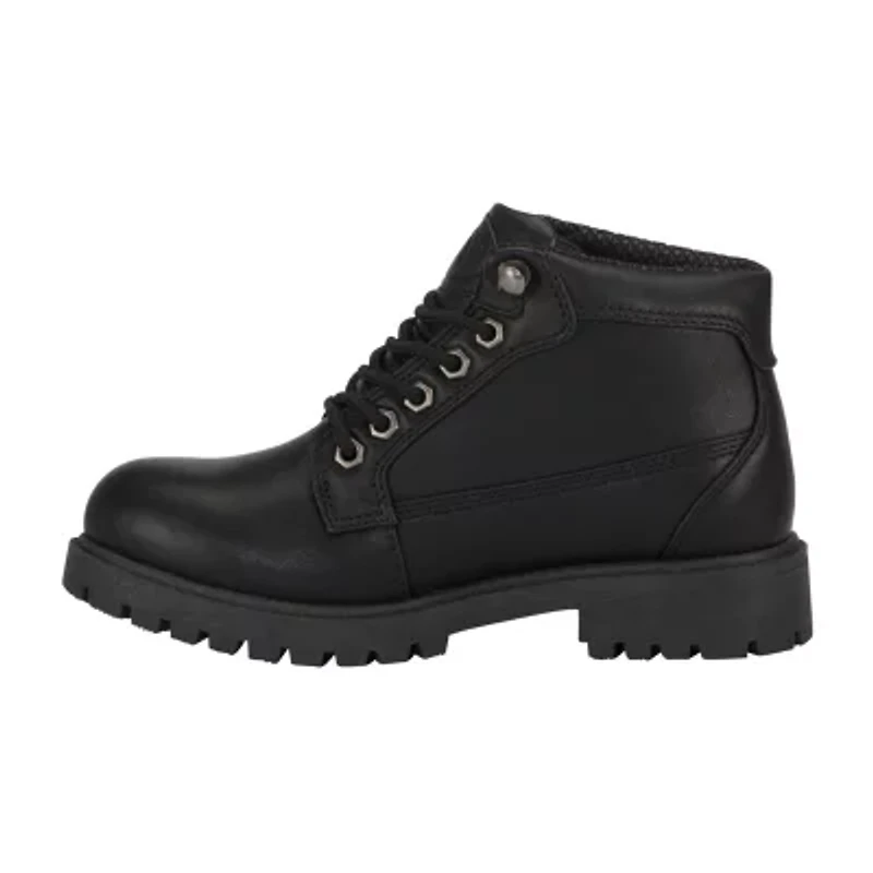 Lugz Womens Mantle Mid Flat Heel Lace Up Boots