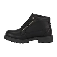 Lugz Womens Mantle Mid Flat Heel Lace Up Boots