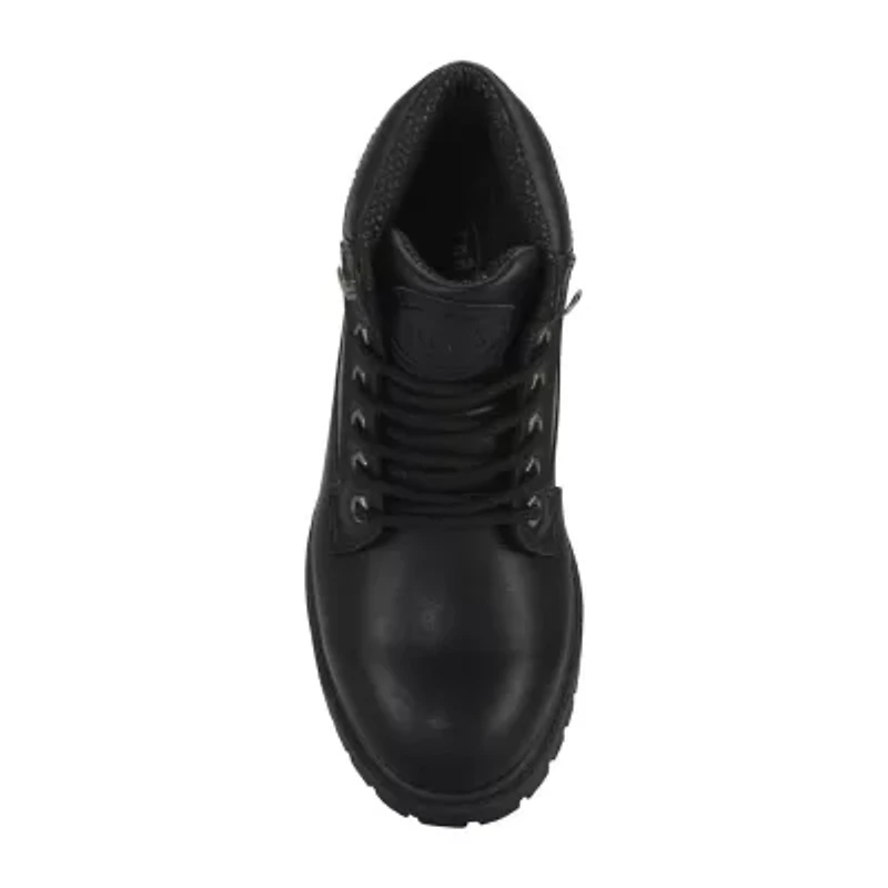 Lugz Womens Mantle Mid Flat Heel Lace Up Boots