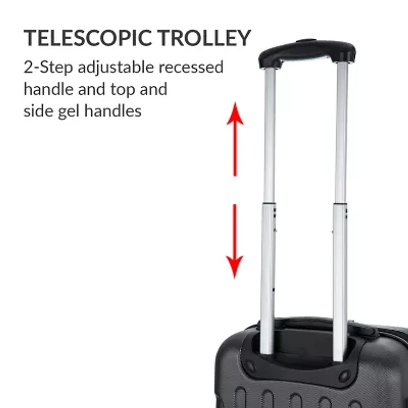 DUKAP Intely Hardside Spinner 28'' with Integrated Weight Scale