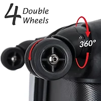 DUKAP Intely Smart Hardside 3-pc Set with USB and Integrated Weight Scale