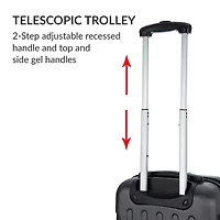 DUKAP Intely Smart Hardside 3-pc Set with USB and Integrated Weight Scale