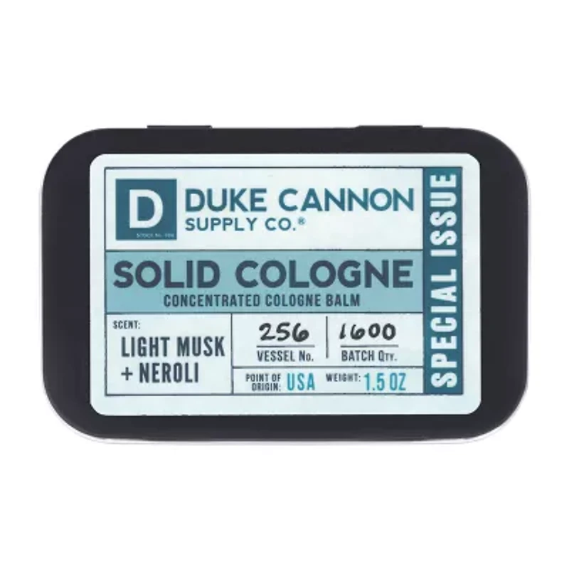 Duke Cannon Solid Cologne - Bourbon Mens Bar soap