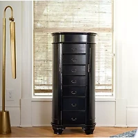 Hives And Honey Daley Black Jewelry Armoire