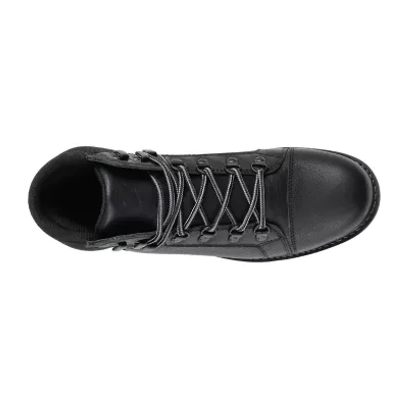 Territory Mens Atlas Block Heel Lace-Up Boots