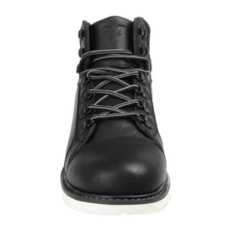 Territory Mens Atlas Block Heel Lace-Up Boots