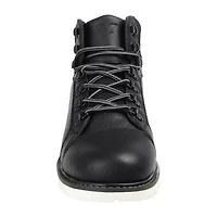 Territory Mens Atlas Block Heel Lace-Up Boots