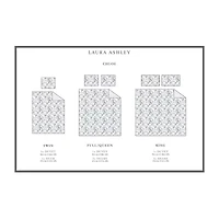 Laura Ashley Chloe 14x20 Rectangular Throw Pillow