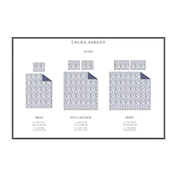 Laura Ashley Elise Floral Reversible Duvet Cover Set