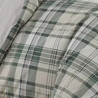 Eddie Bauer Timbers Plaid Reversible Duvet Cover Set