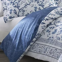 Laura Ashley Charlotte Floral Reversible Duvet Cover Set