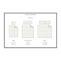 Laura Ashley Natalie Floral Reversible Duvet Cover Set