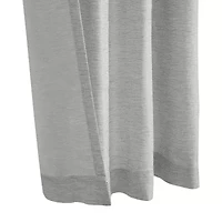 Danbury Rod Pocket Back Tab Light-Filtering Single Curtain Panel