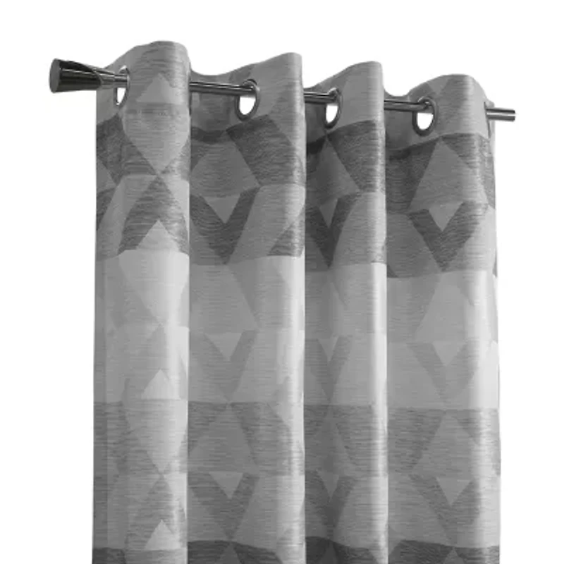 Jackson Grommet Top Light-Filtering Single Curtain Panel