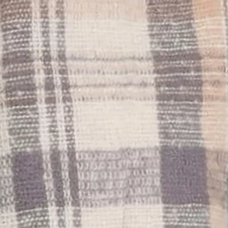 St. John's Bay Blanket Plaid Oblong Scarf