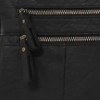 Bueno of California Medium Double Zip Crossbody Bag