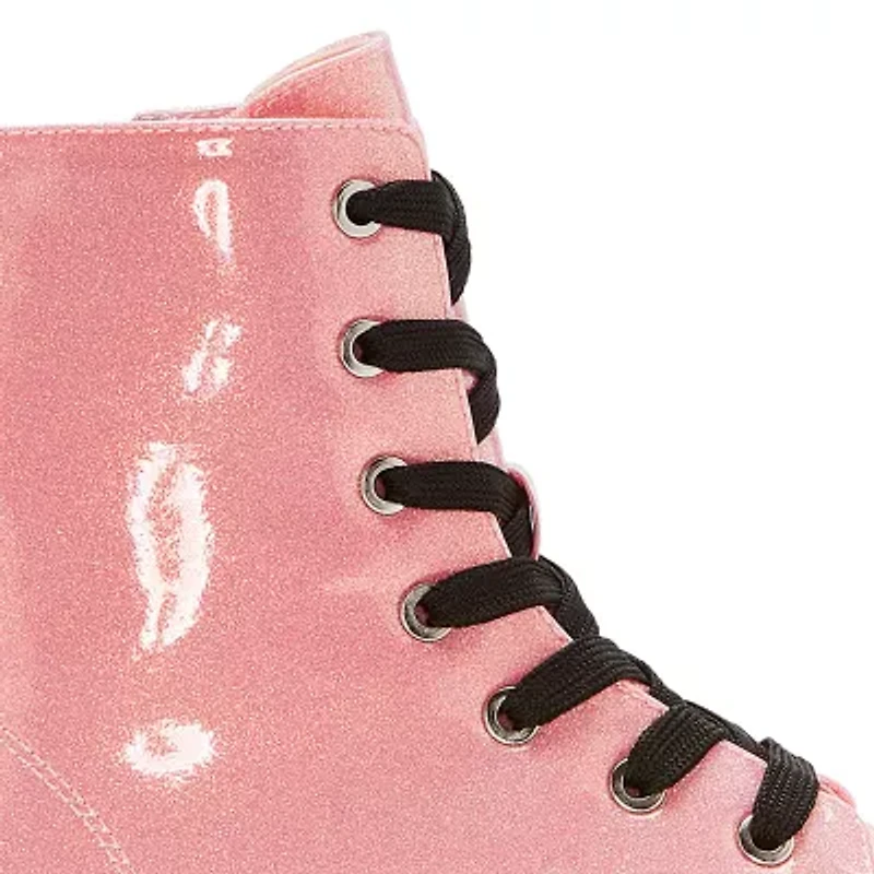 Thereabouts Little & Big Kid Girls Reese Flat Heel Combat Boots