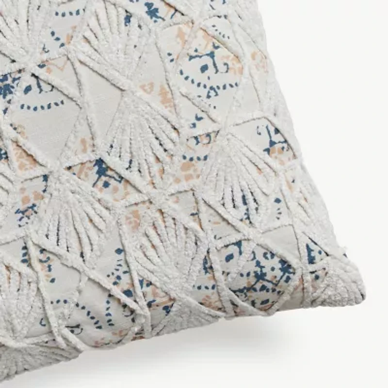 Blue Loom Mabel Square Throw Pillow