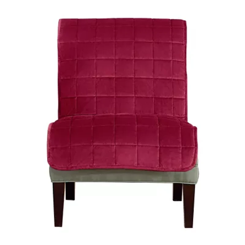 Sure Fit Deluxe Pet Armless Furniture Chair Protector