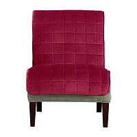 Sure Fit Deluxe Pet Armless Furniture Chair Protector