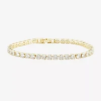 Sparkle Allure Light Up Box Womens Cubic Zirconia 18K Gold Over Brass 2-pc. Jewelry Set