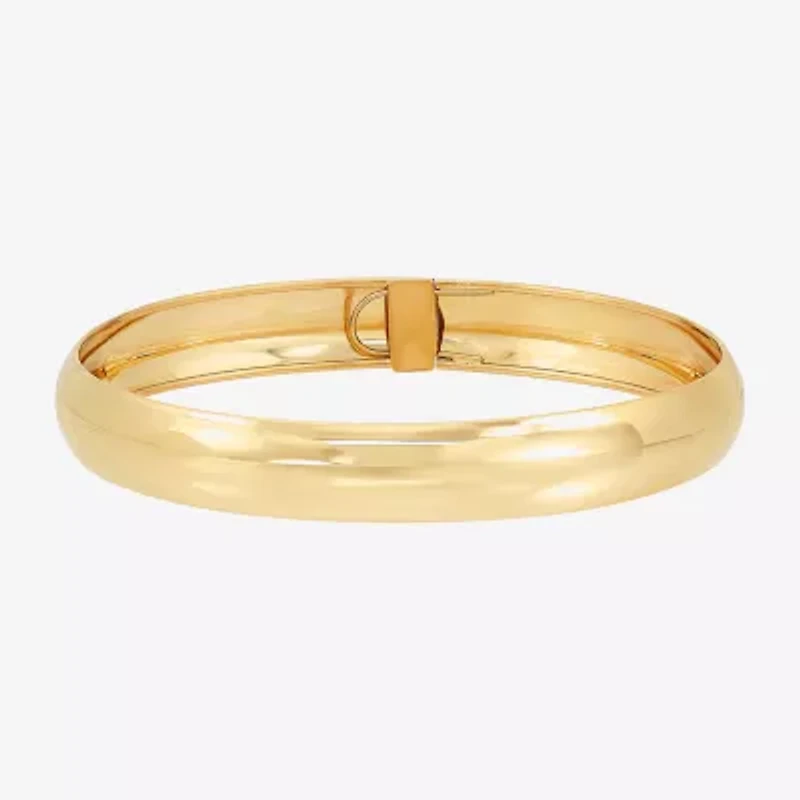 Womens 10K Gold Bangle Bracelet