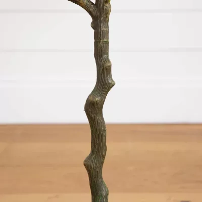 Nearly Natural 4' Orange Maple Artificial Tree