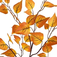 Nearly Natural 4'  Orange Birch Artificial Tree