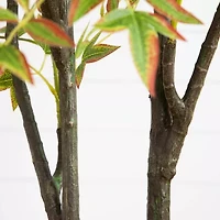 Nearly Natural 6' Green Nandina Indoor Artificial Tree