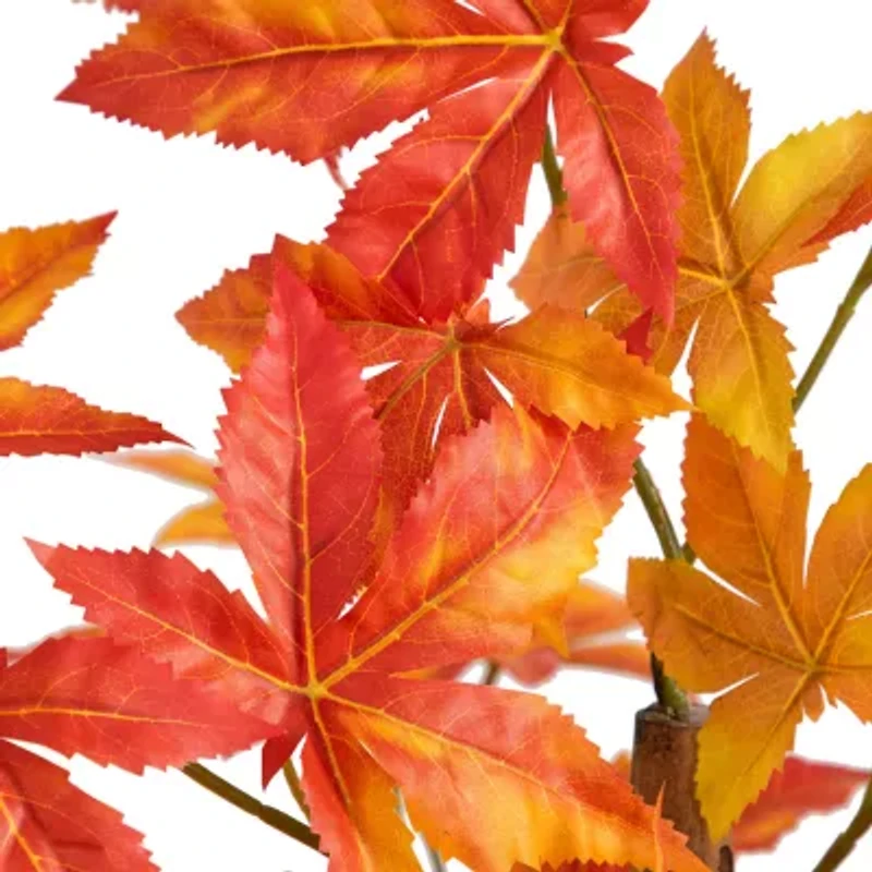 Nearly Natural 3'  Autumn Deluxe Maple Artificial Tree