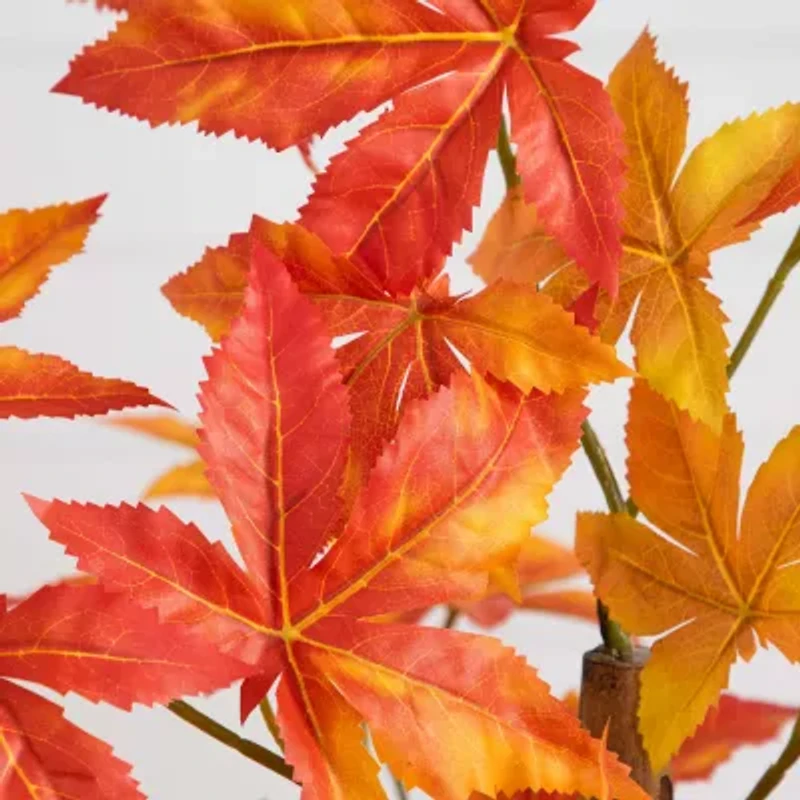 Nearly Natural 3'  Autumn Deluxe Maple Artificial Tree
