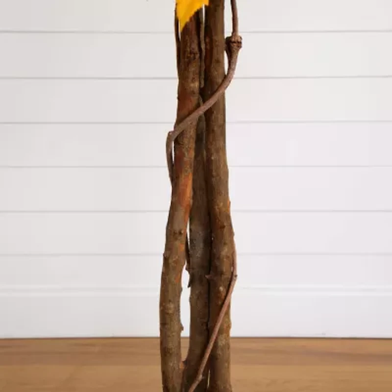 Nearly Natural 6'  Autumn Deluxe Maple Artificial Tree