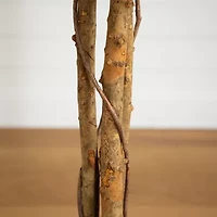 Nearly Natural 8' Orange Autumn Ficus Indoor Artificial Tree