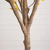 Nearly Natural 9' Yellow Autumn Maple Artificial Tree