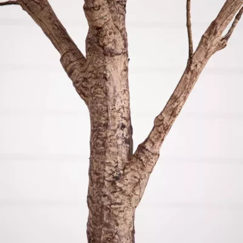 Nearly Natural 9' Orange Autumn Oak Artificial Tree