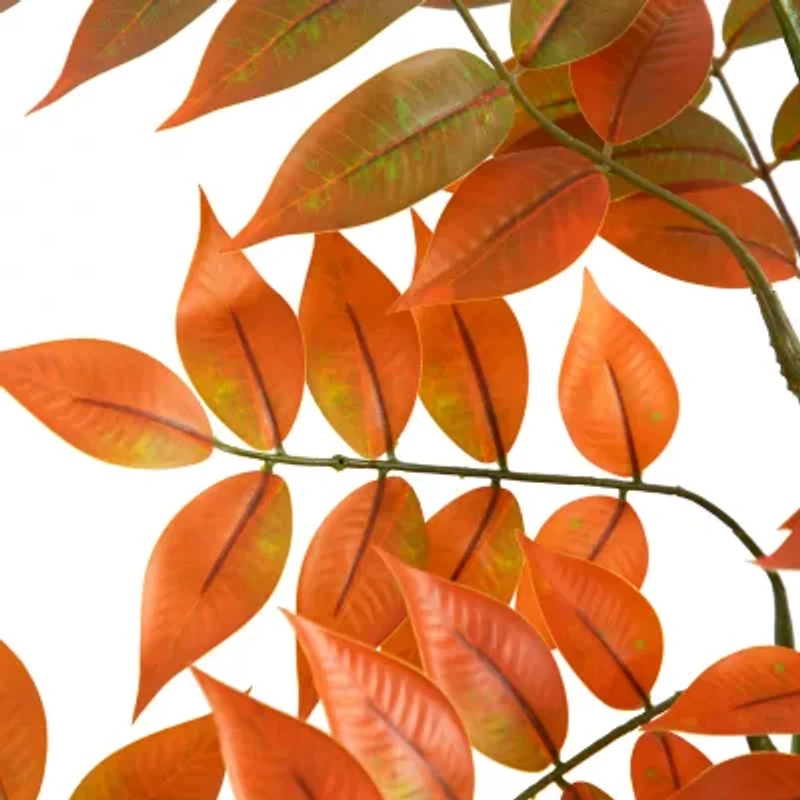 Nearly Natural 4' Orange Sumac Artificial Tree